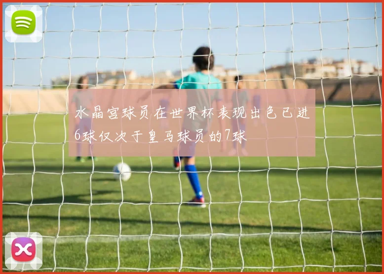 水晶宫球员在世界杯表现出色已进6球仅次于皇马球员的7球